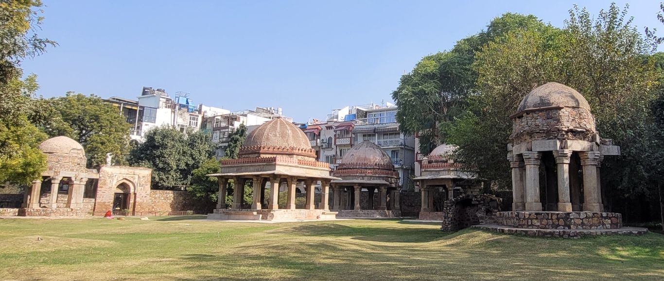 tempelruinen hauz khas