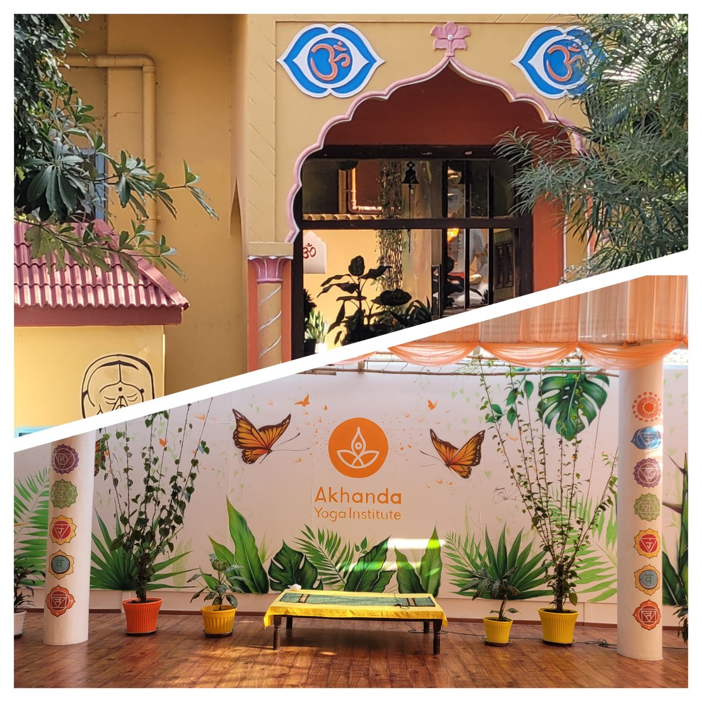 ashram akhanda in rishikesh