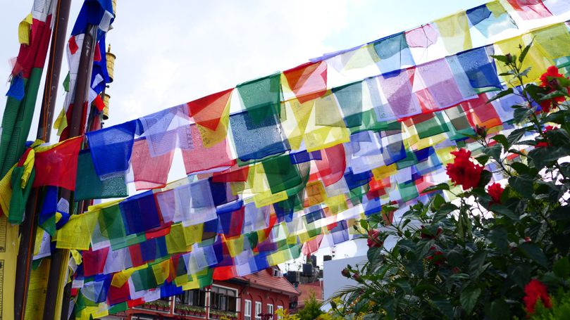 gebetsfahnen nepal