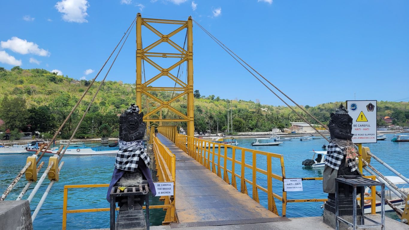 yellow bridge