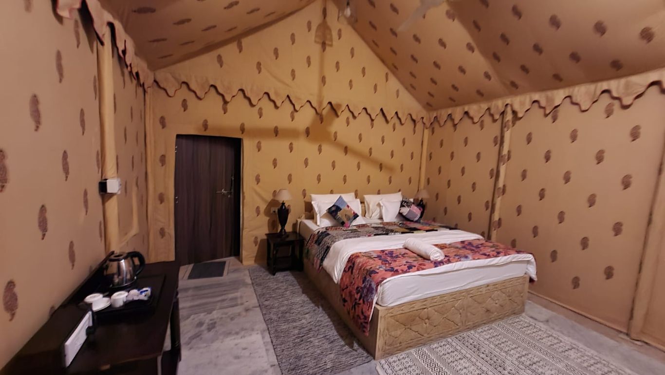 zeltcamp wueste thar
