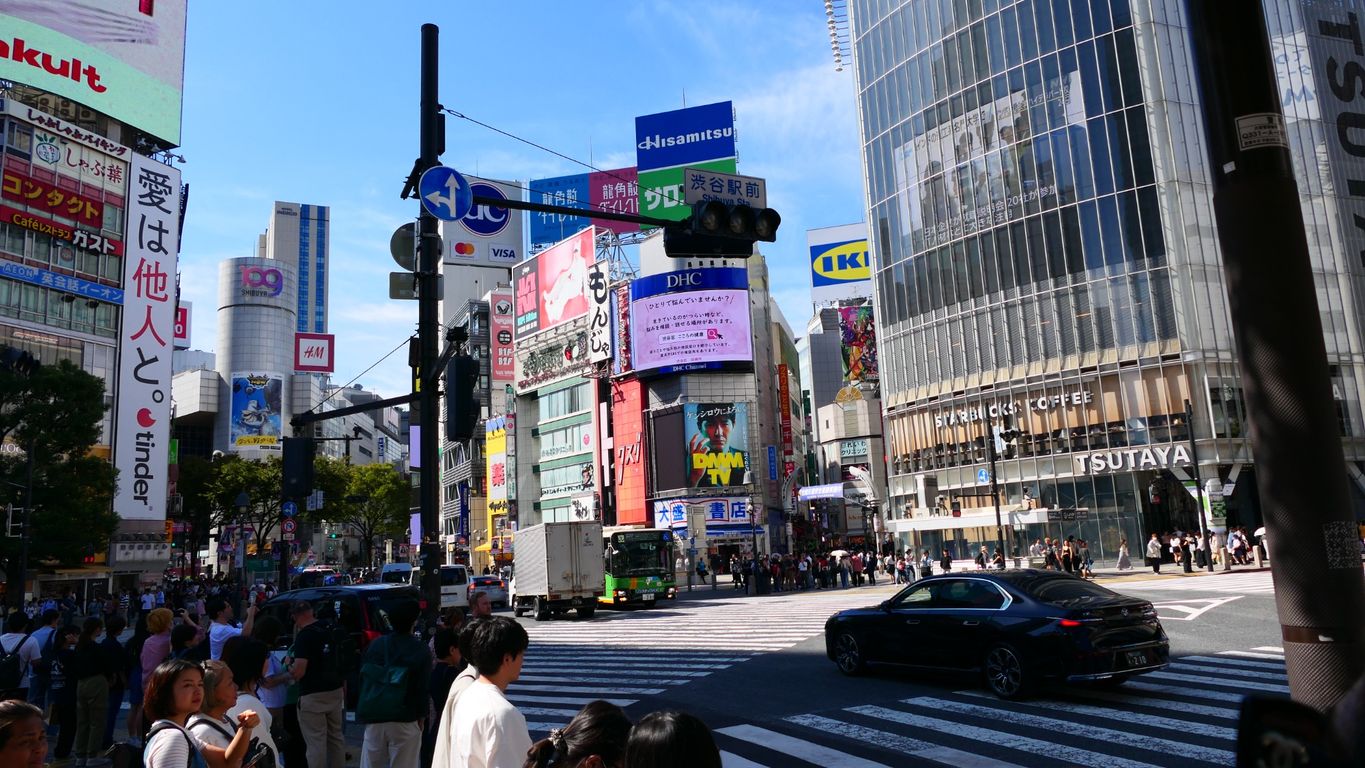 shibuya Kreuzung in tokio
